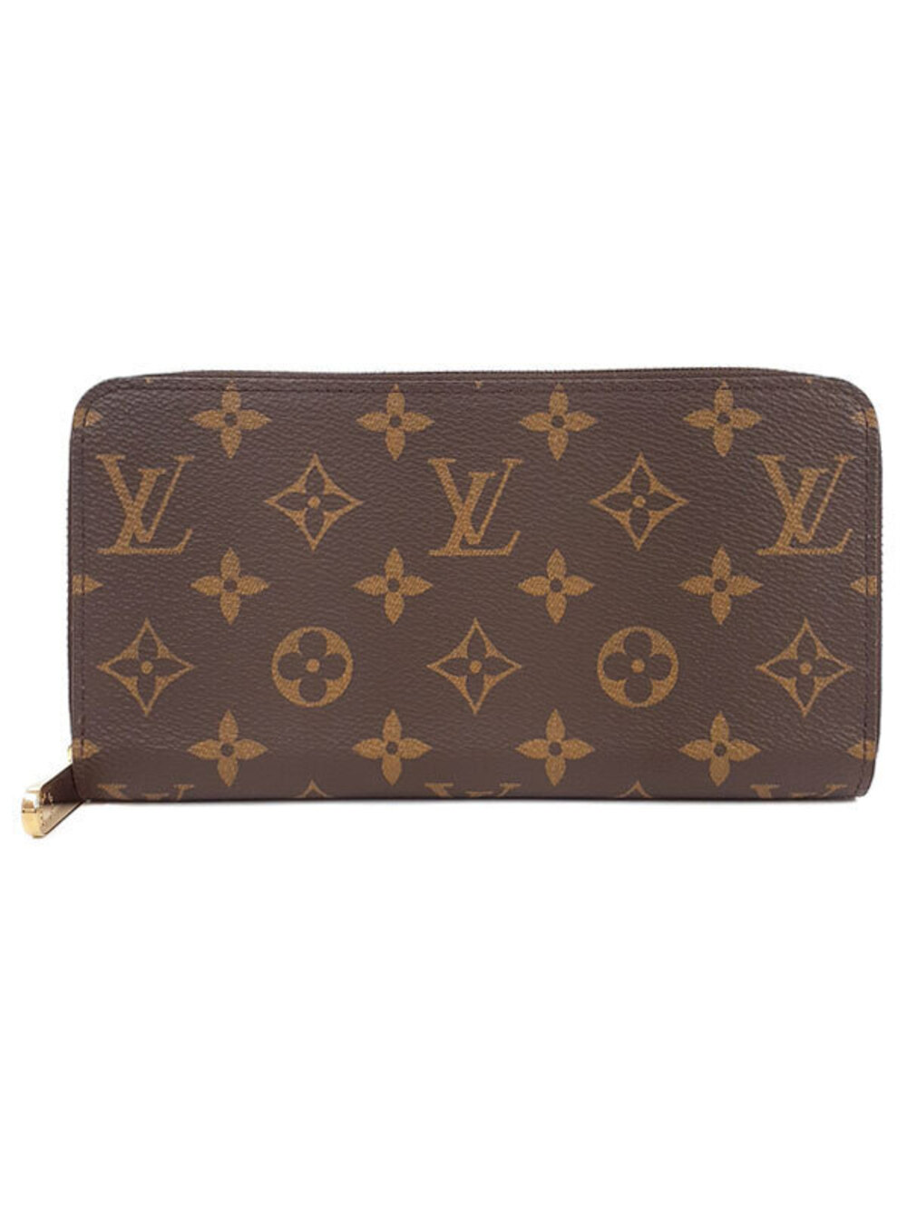 Louis Vuitton Monogram Zippy Wallet Round Zipper Long